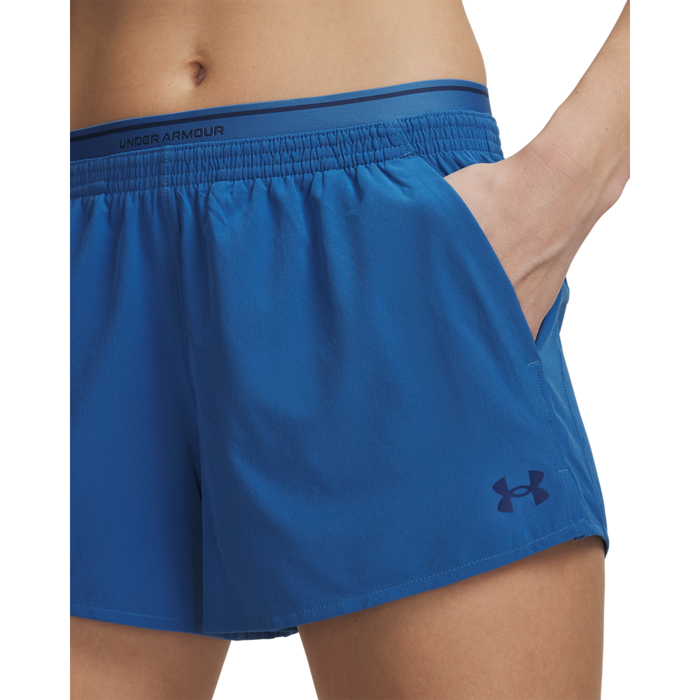 Shorts Training Mujer Color Azul-2