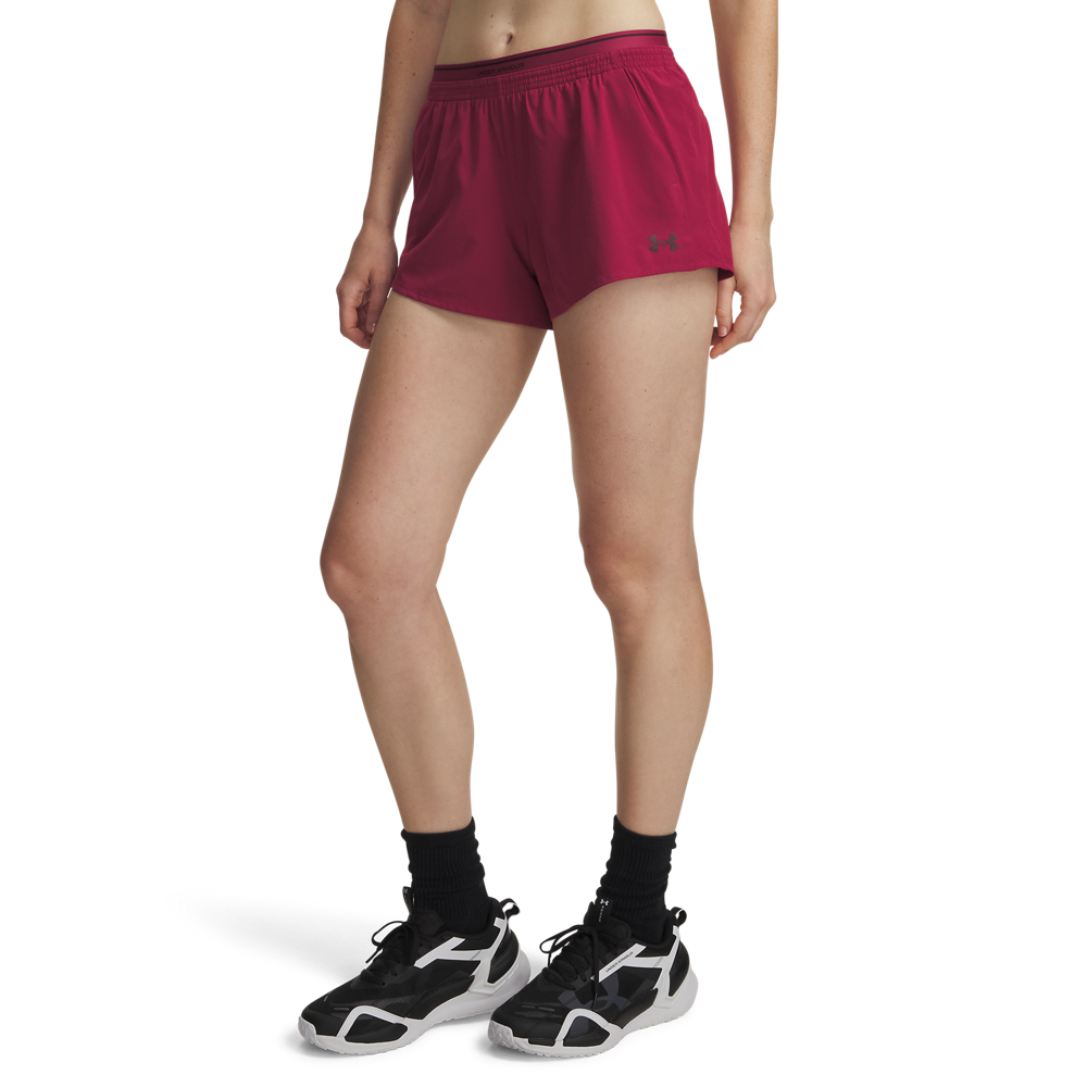 Shorts Training Mujer Color Rojo-1