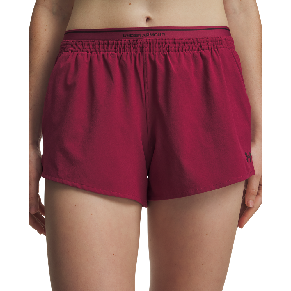 Shorts Training Mujer Color Rojo-3