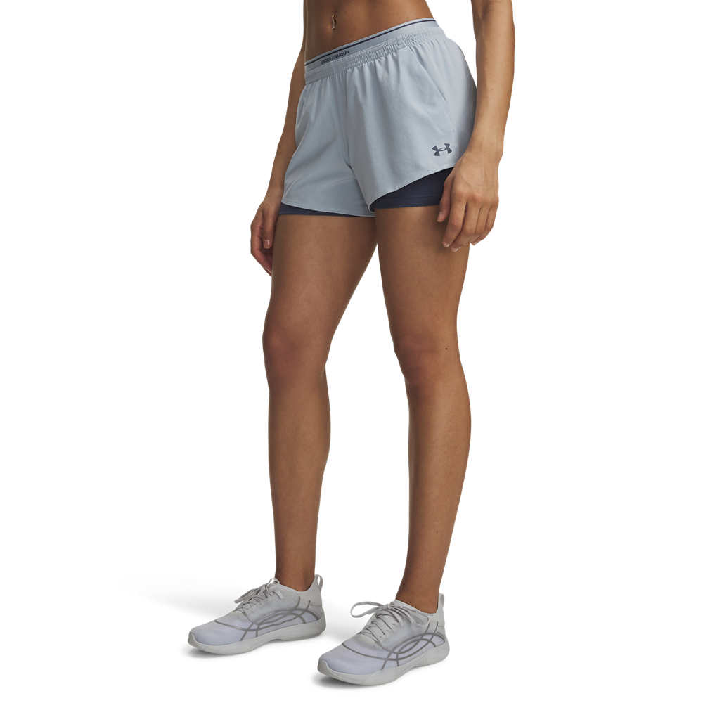 Shorts Training Mujer Color Gris-1