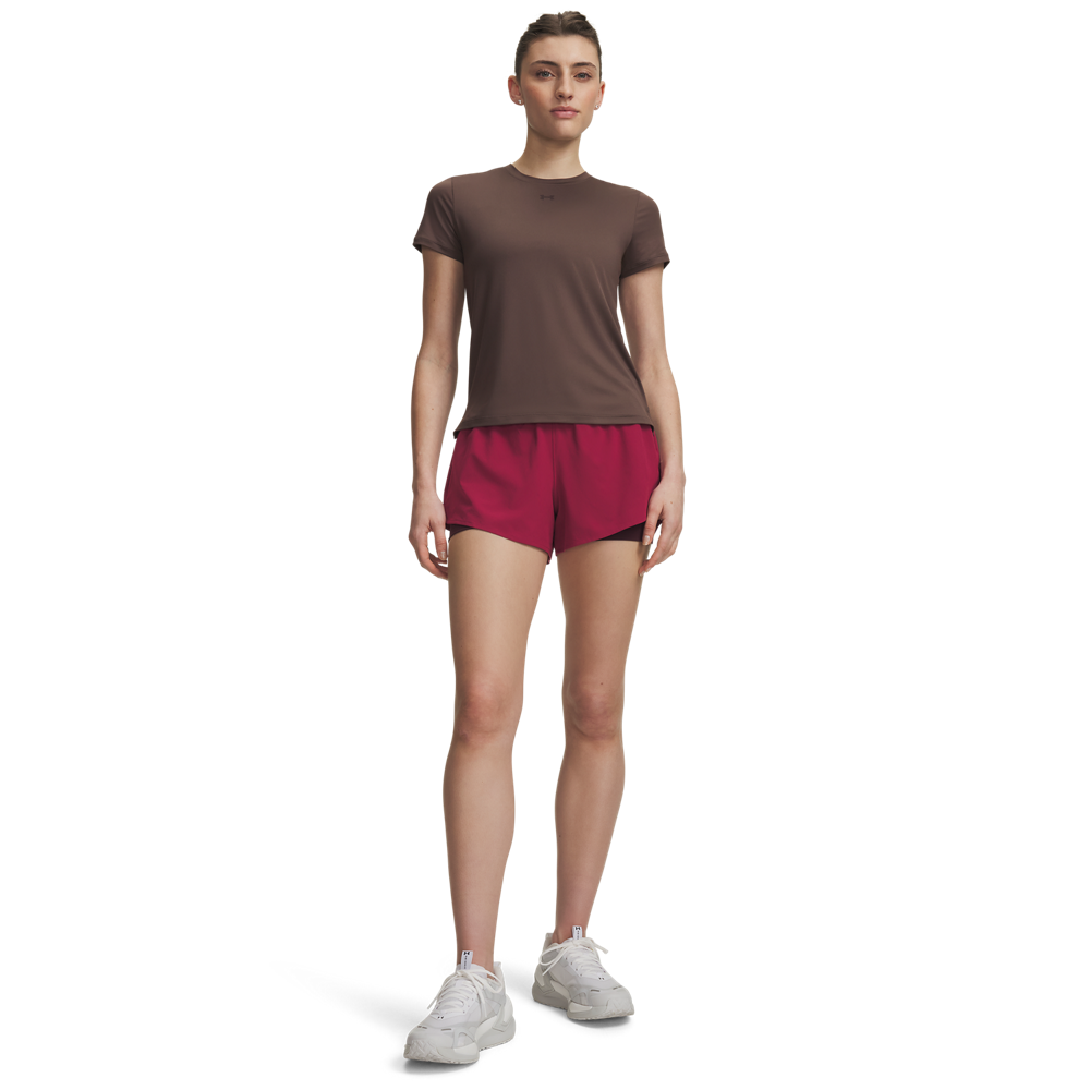 Shorts Training Mujer Color Rojo-2