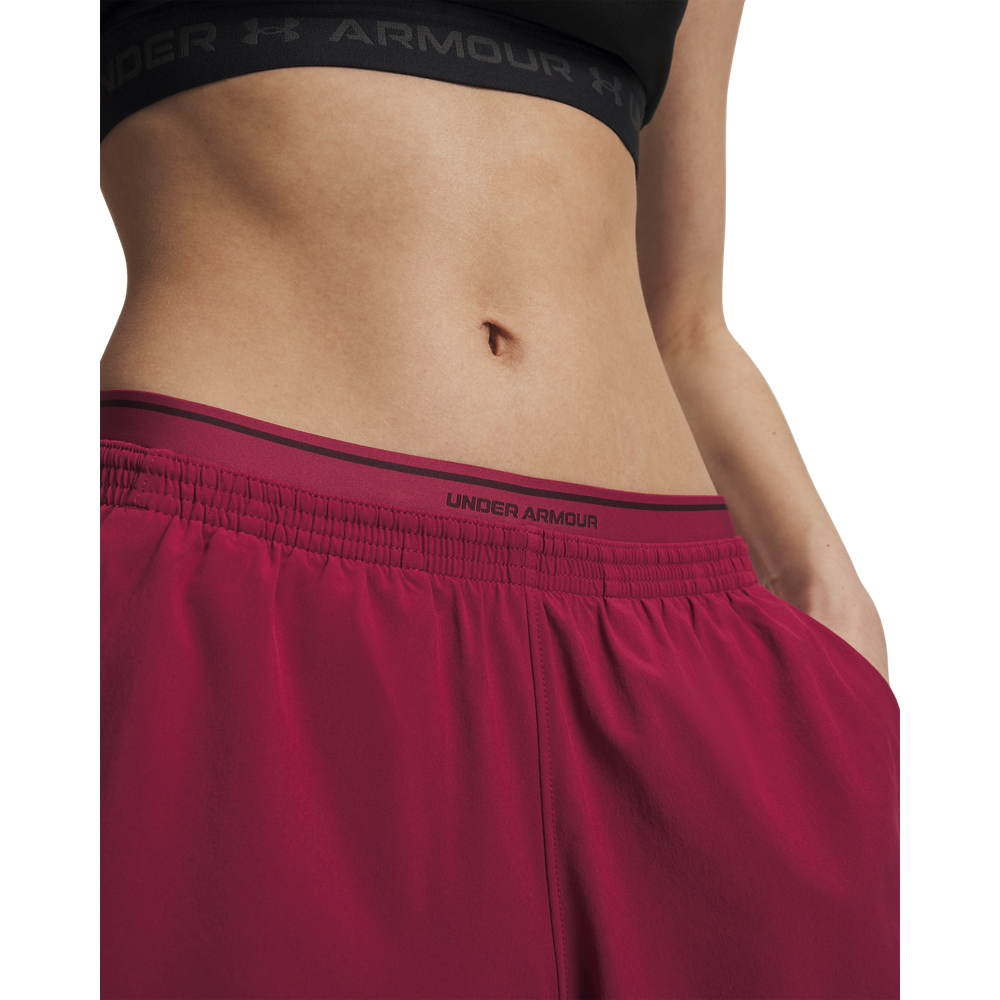Shorts Training Mujer Color Rojo-3