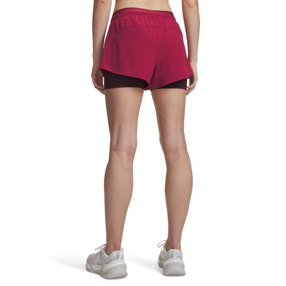 Shorts Training Mujer Color Rojo-4