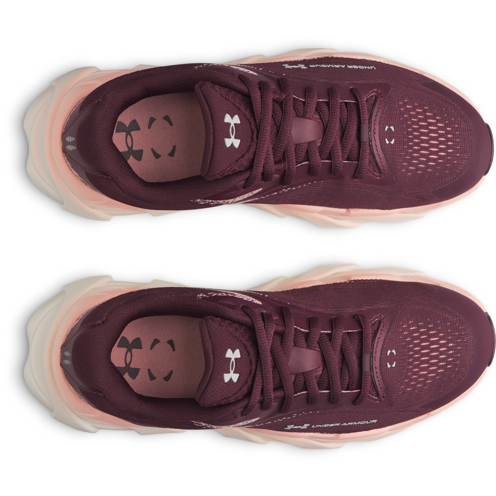 Tenis Running Mujer Color Rojo-4