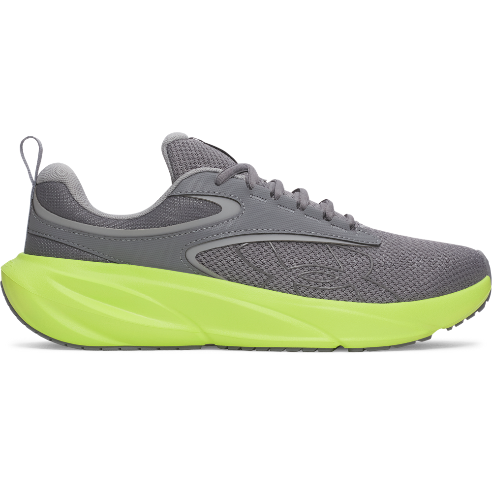 Tenis Running Hombre Color Gris-1