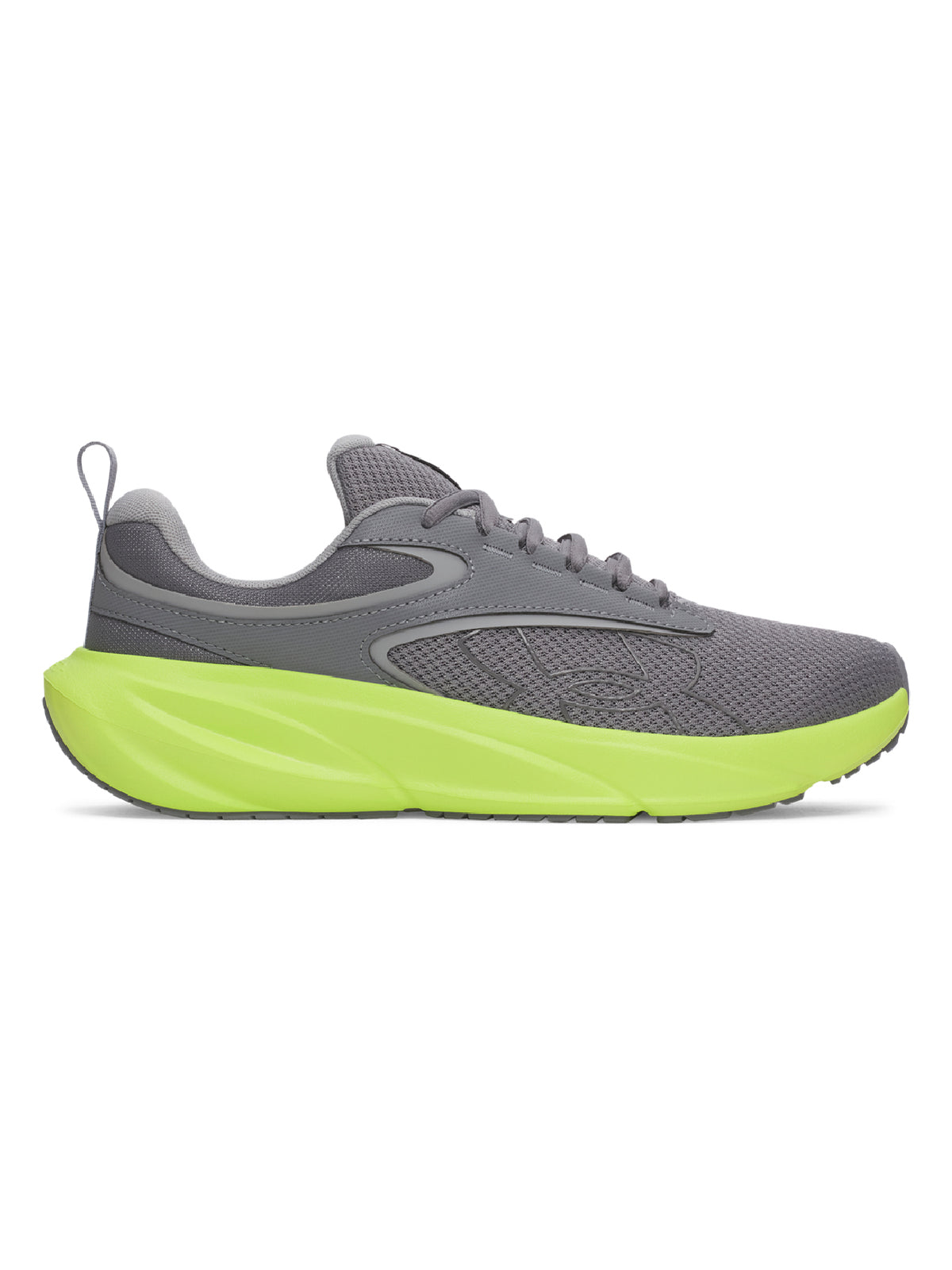 Tenis Running Hombre Color Gris