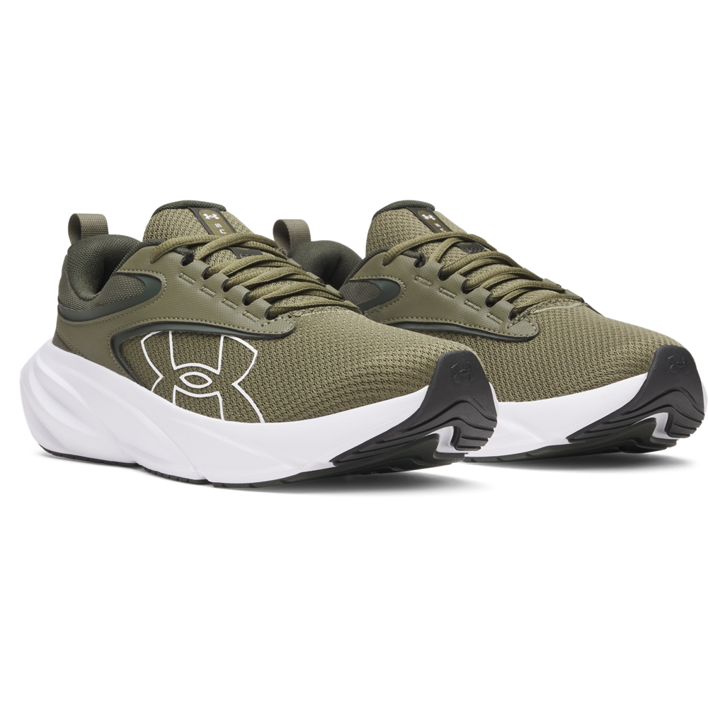 Tenis Running Hombre Color Verde-3