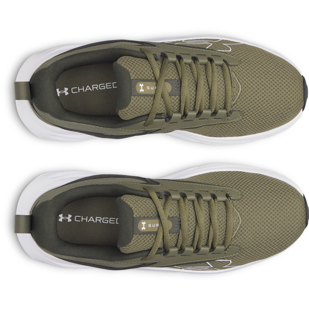 Tenis Running Hombre Color Verde-4