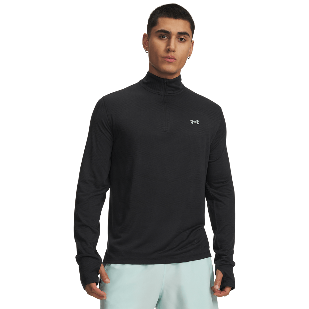 Buzo Running Hombre Color Negro