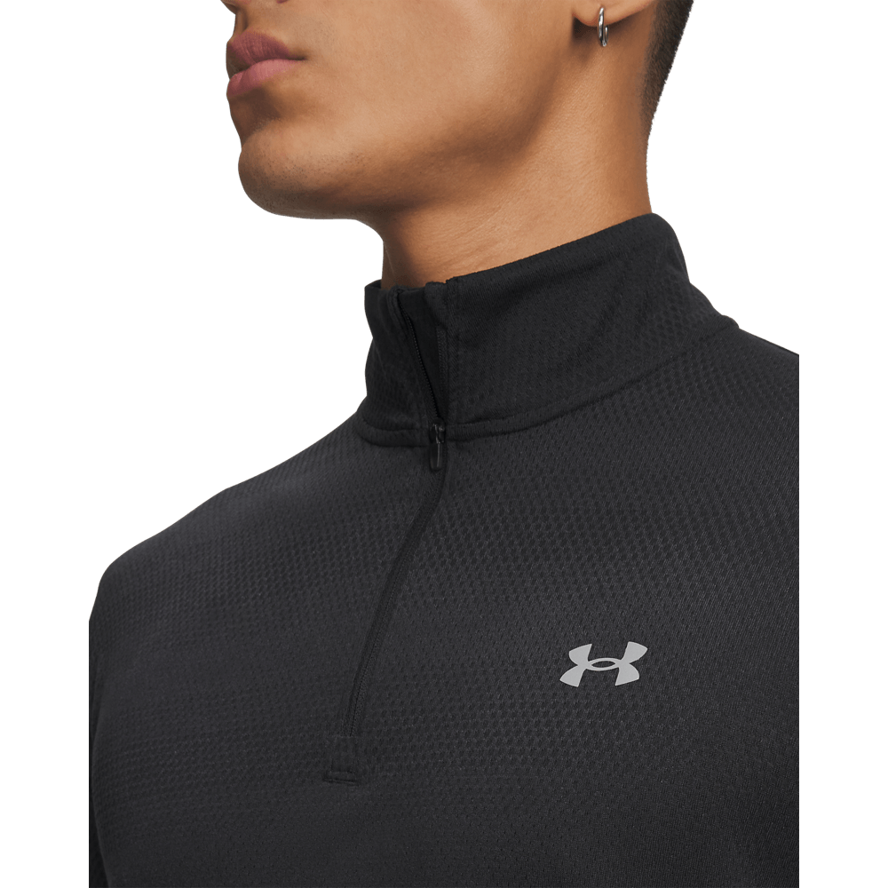 Buzo Running Hombre Color Negro