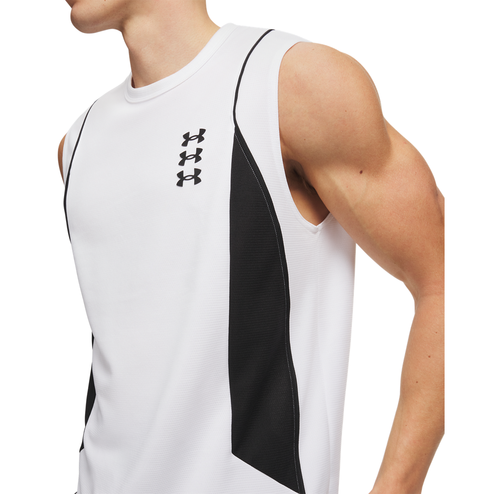Camiseta de Compresión Basketball Hombre Color Blanco-2