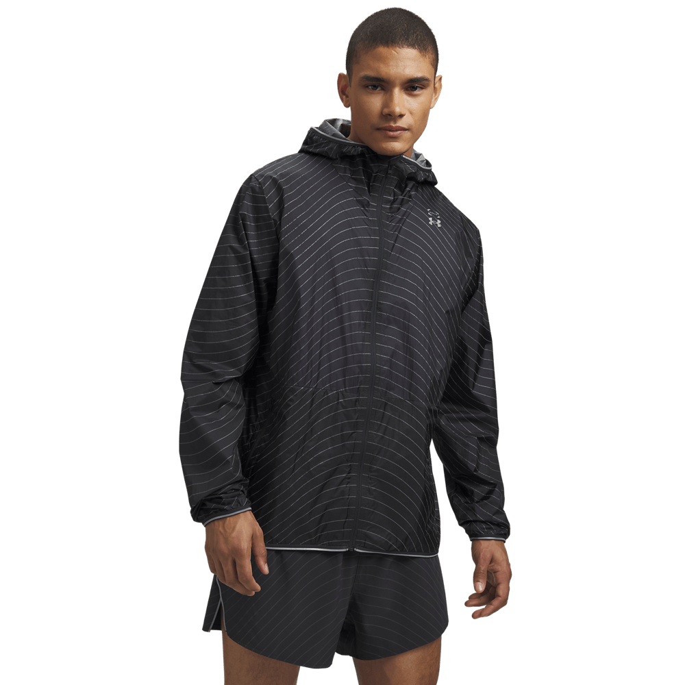 Chaqueta Running Hombre Color Gris