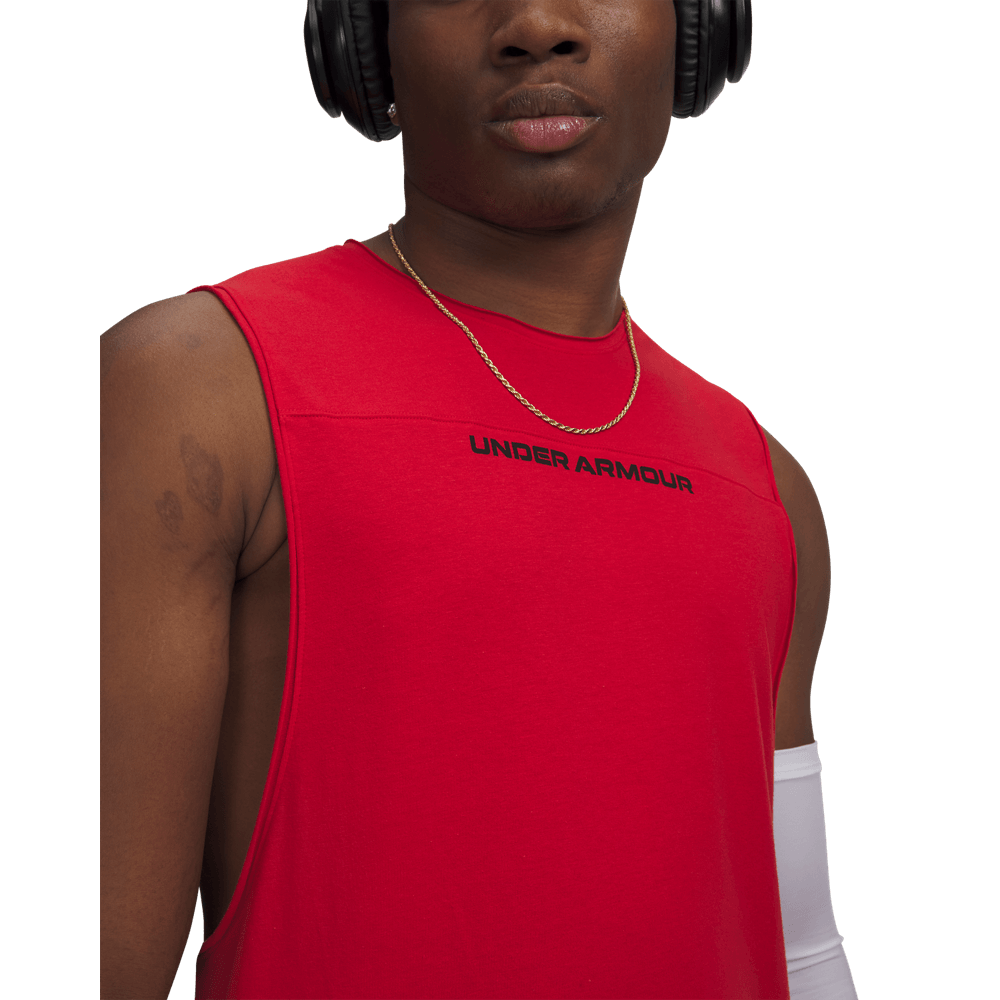 Camiseta Basketball Hombre Color Rojo