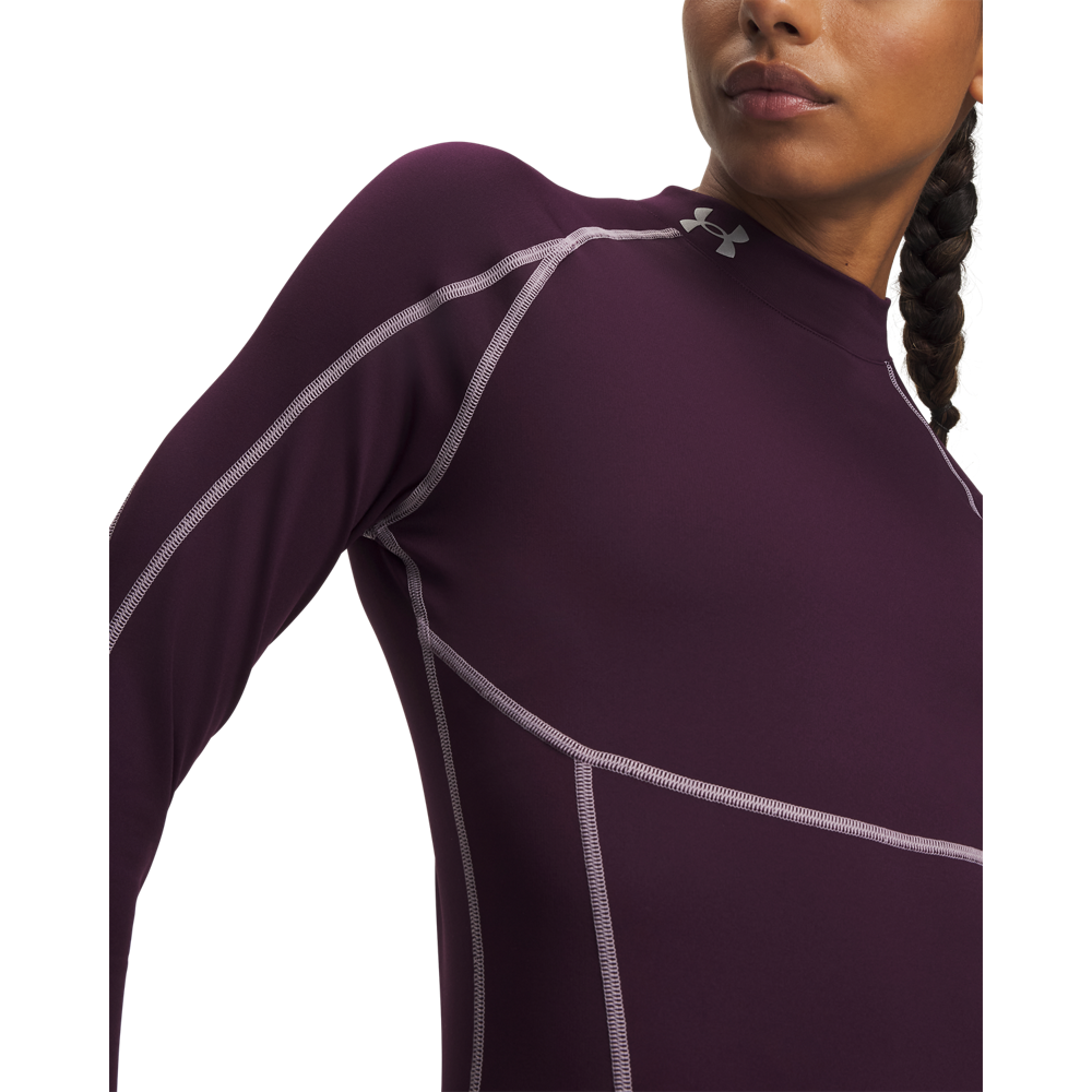 Camiseta de Compresión Training Mujer Color Morado-2