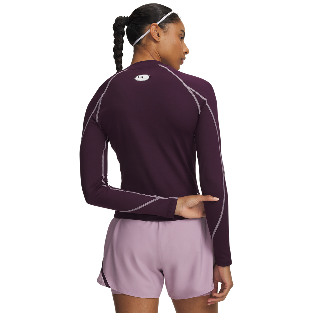 Camiseta de Compresión Training Mujer Color Morado-3