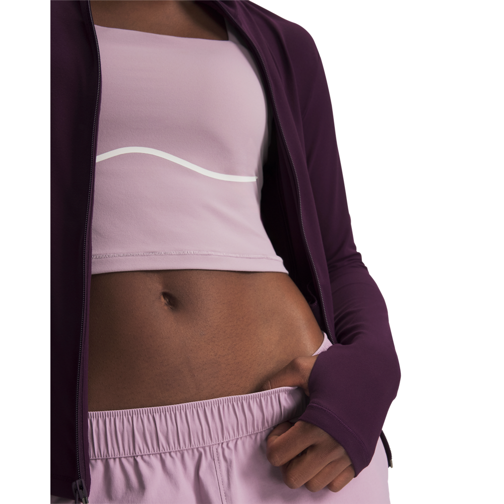 Chaqueta Training Mujer Color Morado-2