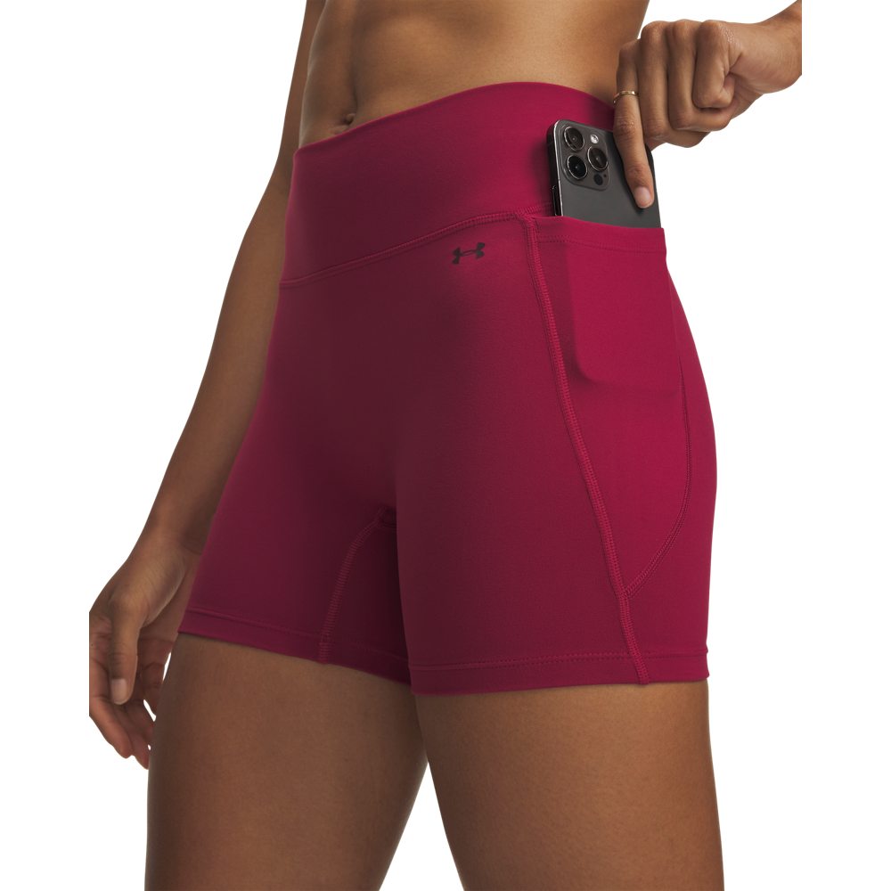 Shorts Training Mujer Color Rojo-3
