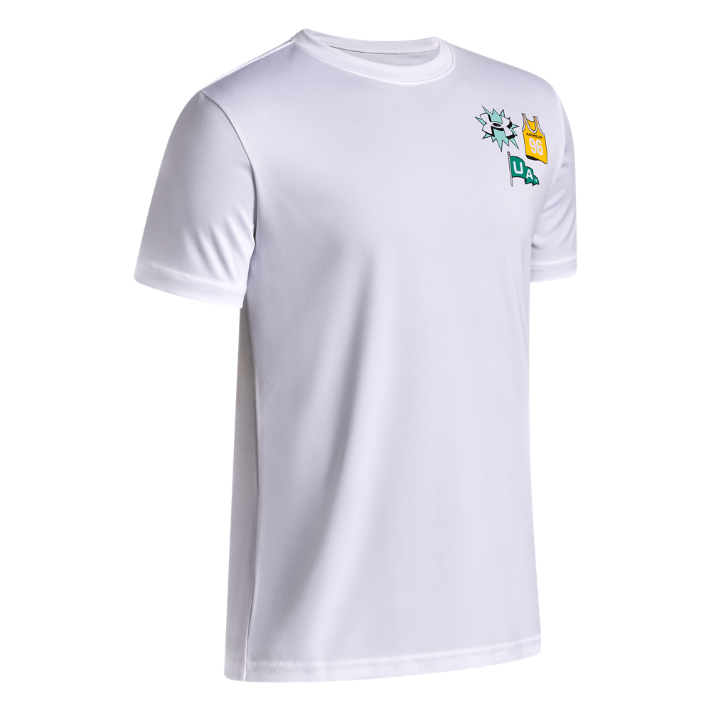 Camiseta de Compresión Training Niño Color Blanco-2
