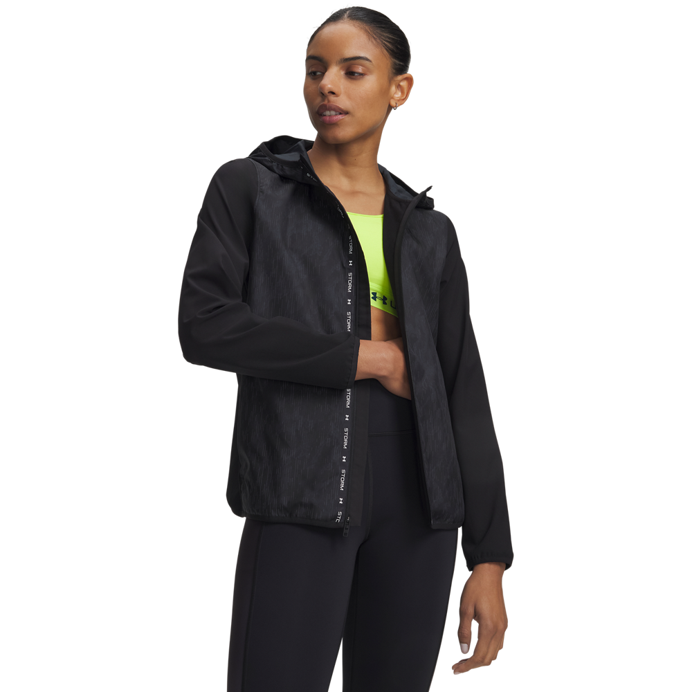 Chaqueta Running Mujer Color Negro-1