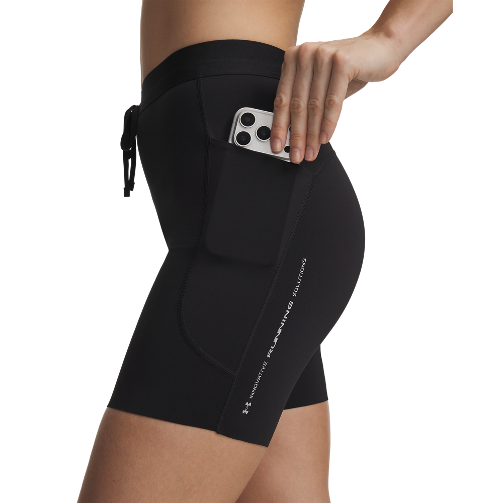 Shorts Running Mujer Color Negro-3