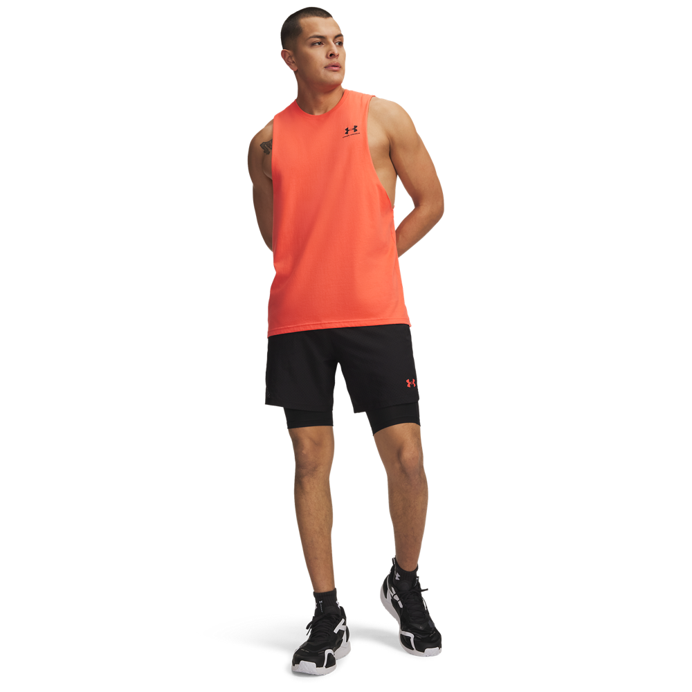 Shorts Training Hombre Color Negro-2