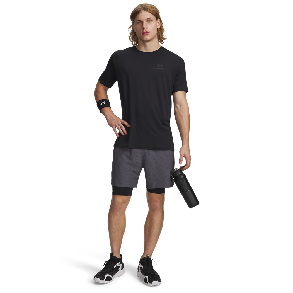 Shorts Training Hombre Color Gris-2