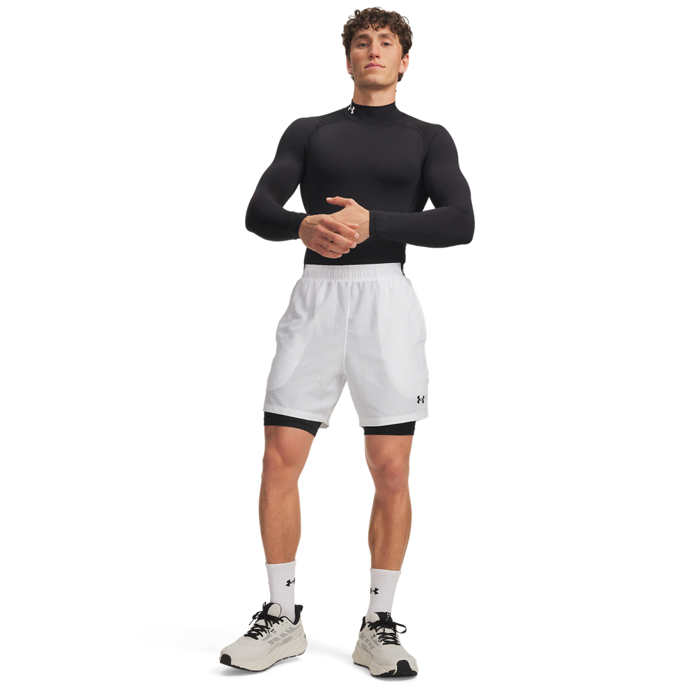 Shorts Training Hombre Color Blanco-2