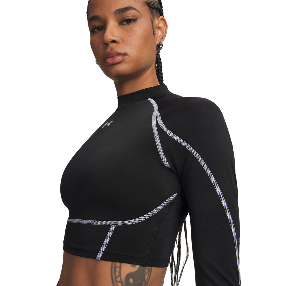 Camiseta de Compresión Training Mujer Color Negro-4