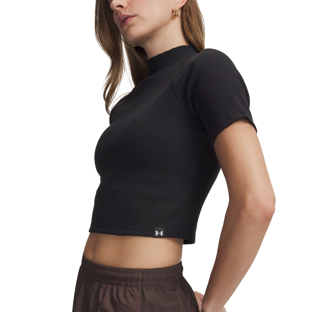 Camiseta de Compresión Sportstyle Mujer Color Negro-3