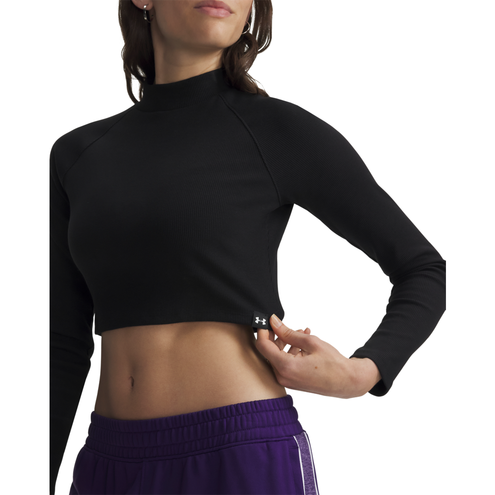 Camiseta de Compresión Sportstyle Mujer Color Negro-2
