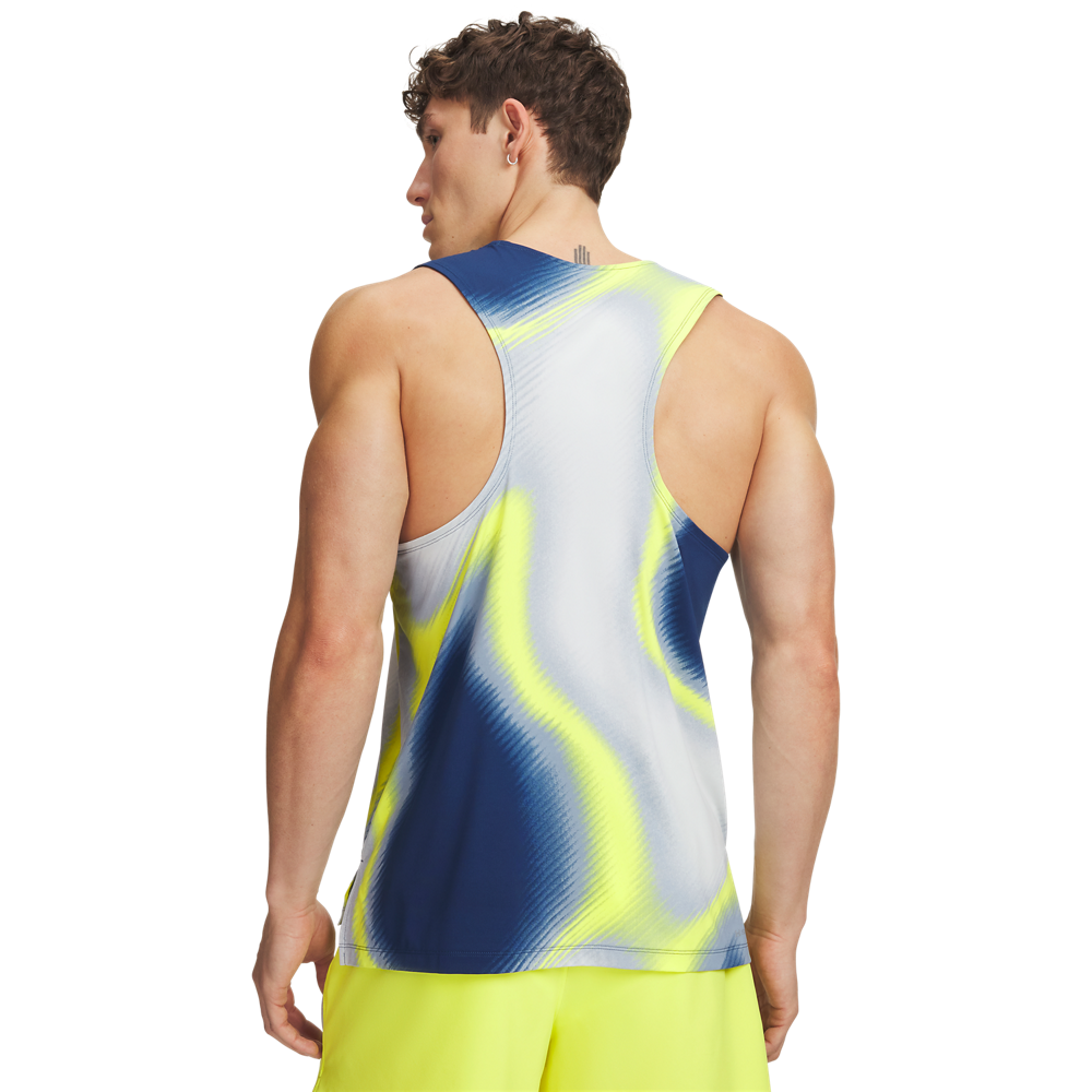 Camiseta de Compresión Running Hombre Color Azul-3