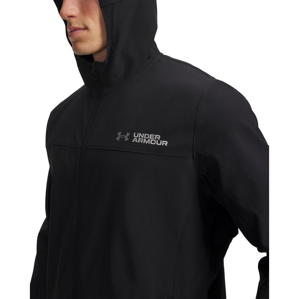 Chaqueta Running Hombre Color Negro-2