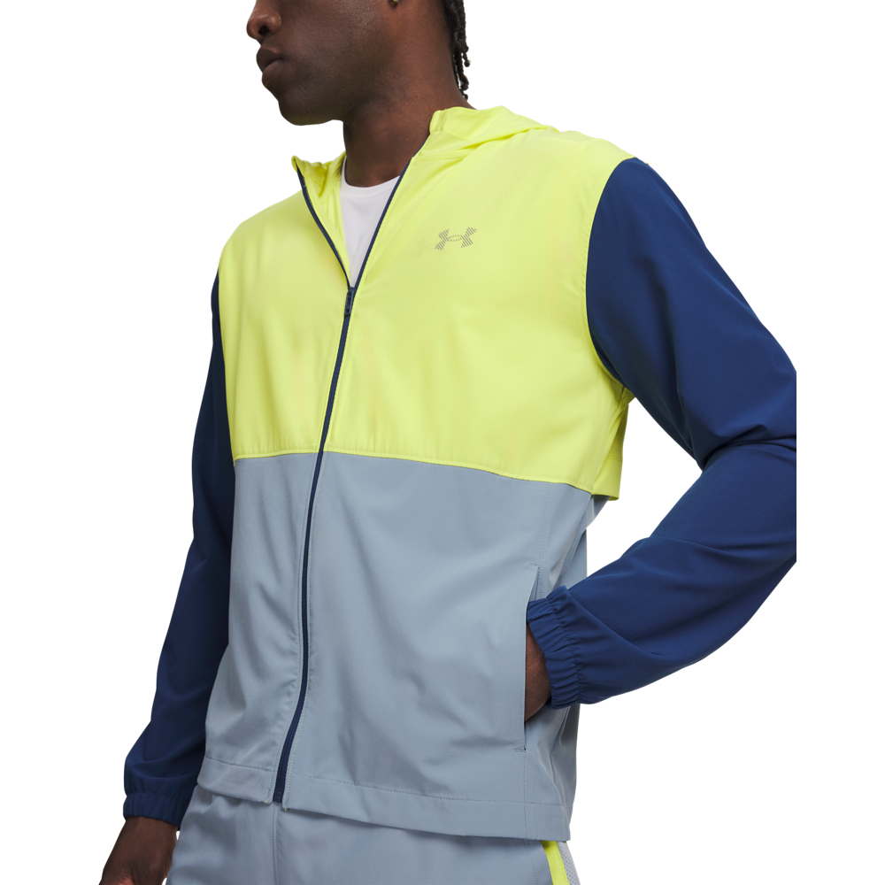 Chaqueta Running Hombre Color Azul-2