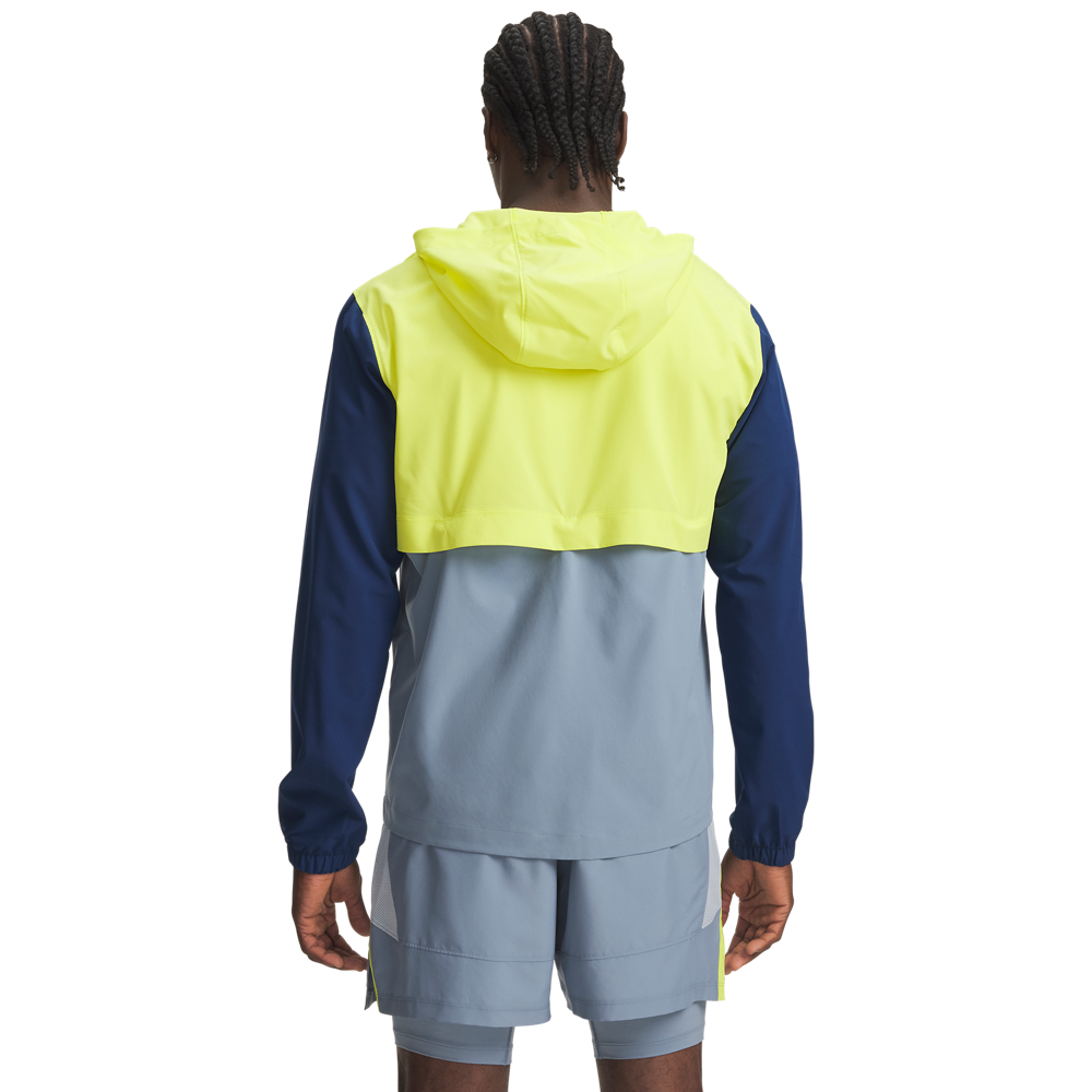 Chaqueta Running Hombre Color Azul-3