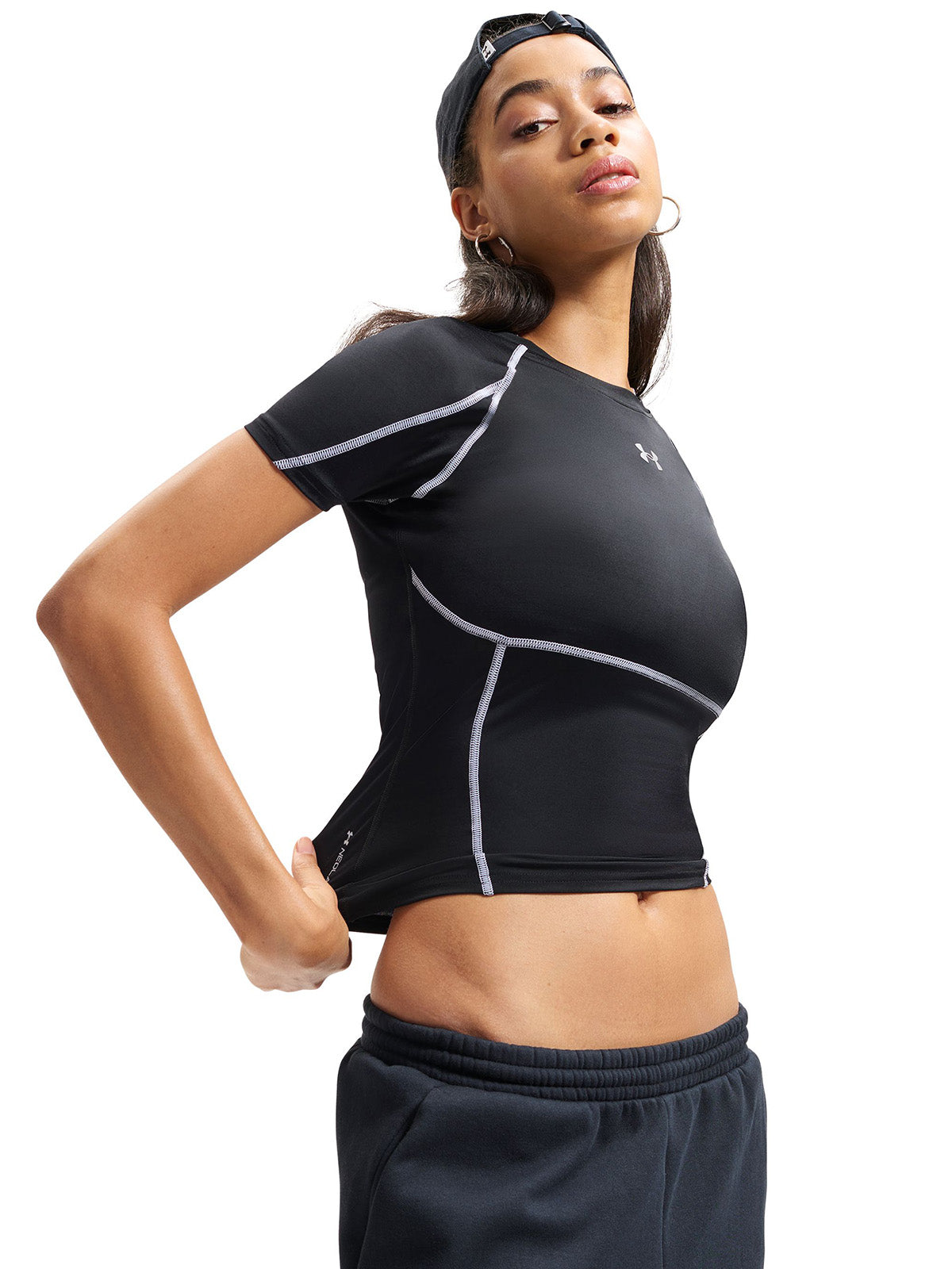 Camiseta de Compresión Training Mujer Color Negro