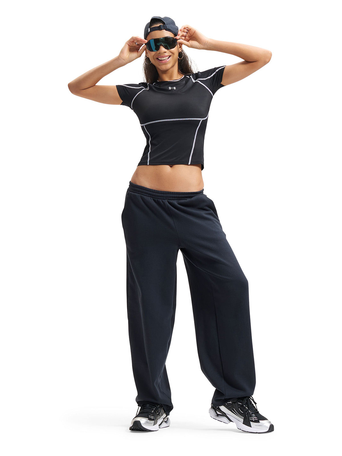 Camiseta de Compresión Training Mujer Color Negro