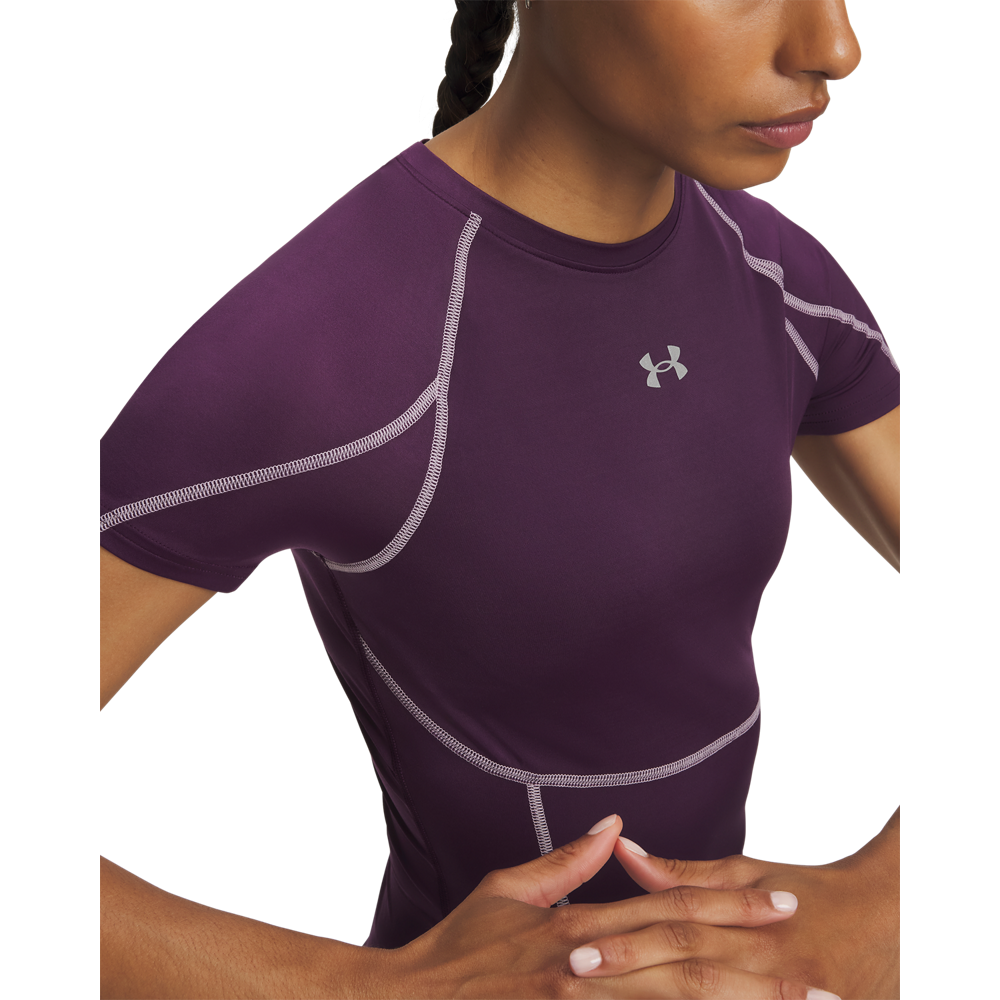 Camiseta de Compresión Training Mujer Color Morado-2