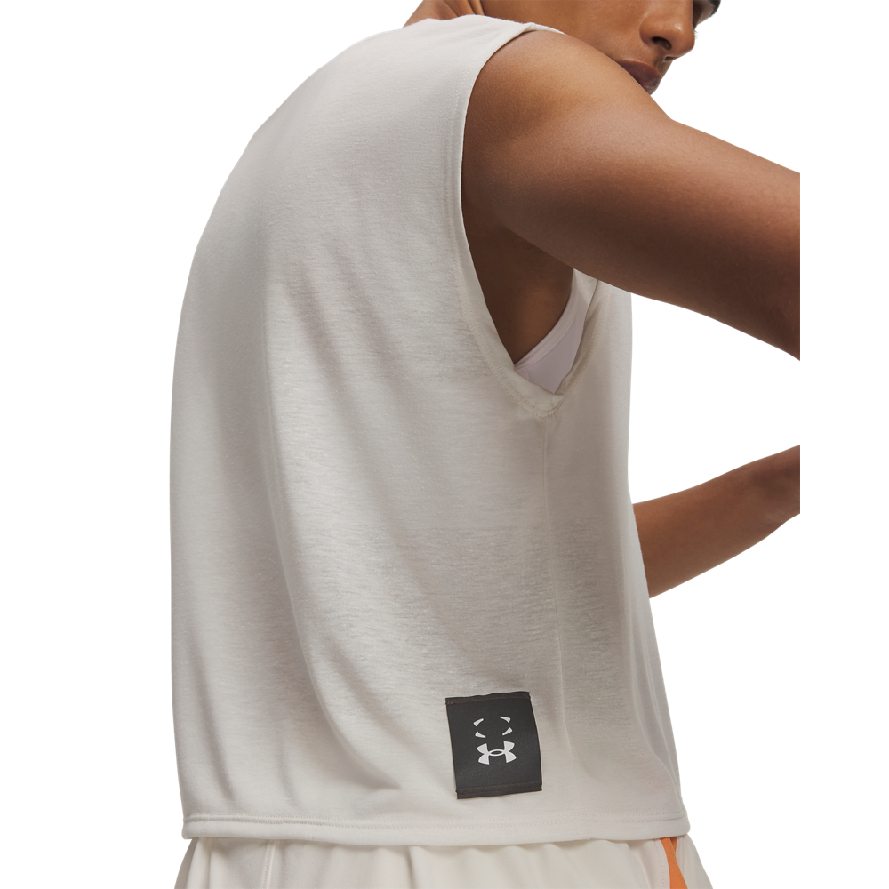 Camiseta de Compresión Running Mujer Color Blanco-3