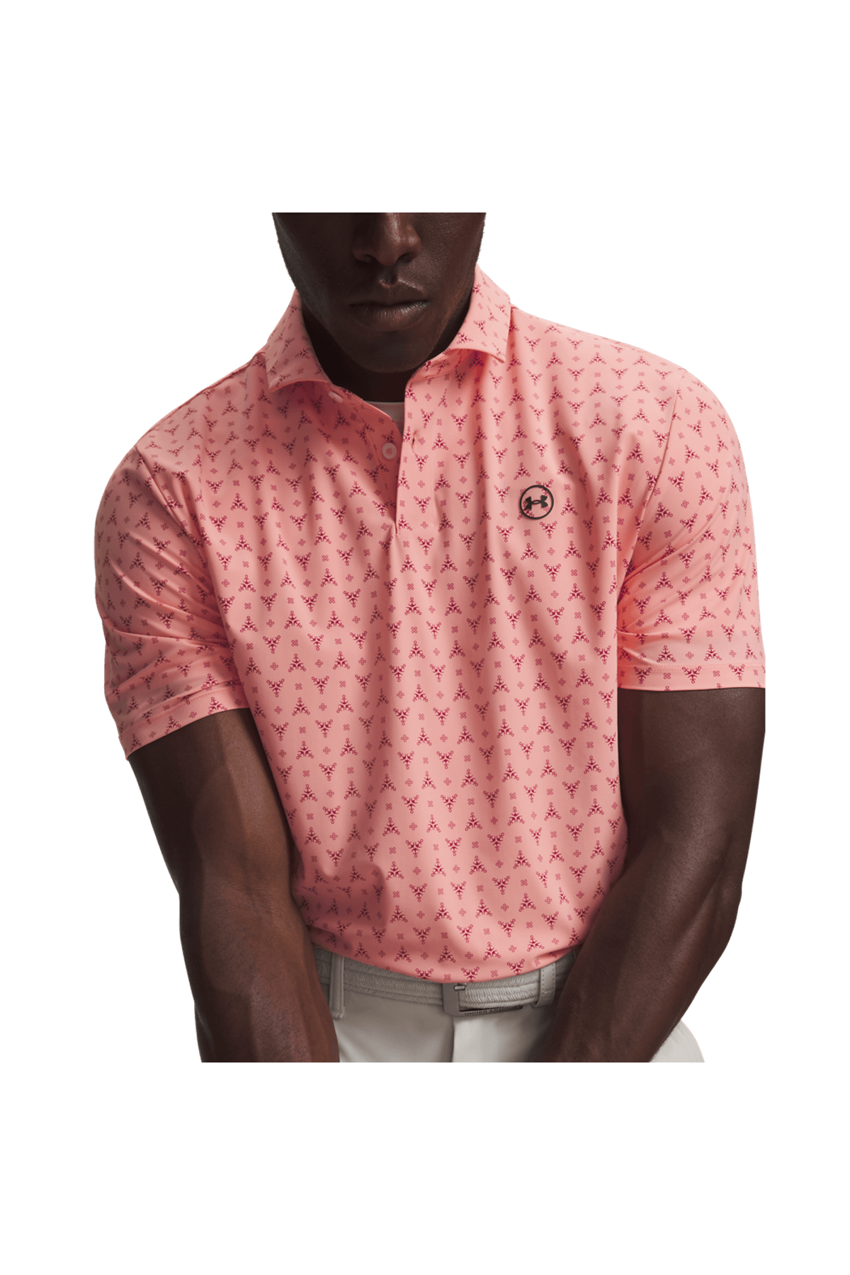 Polo Golf Hombre Color Rosado
