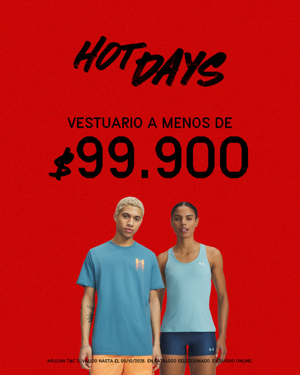 Vestuario a menos de $99.900