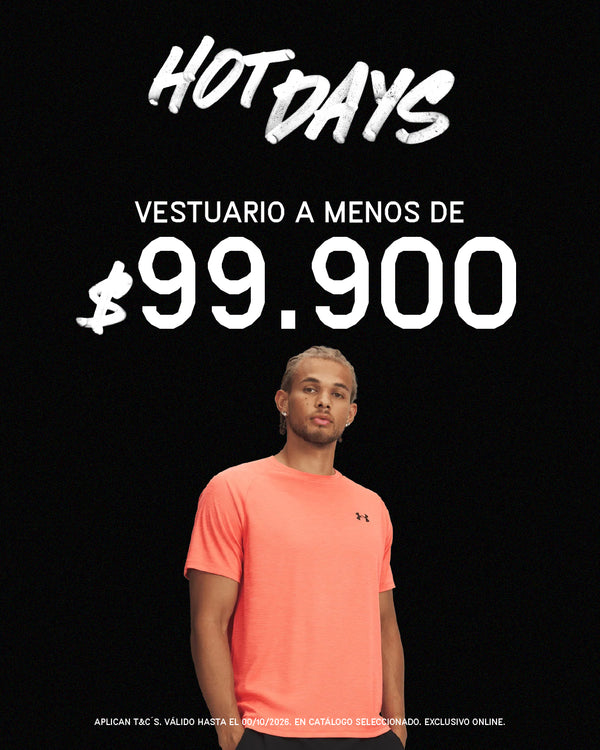 Vestuario a menos de $99.900