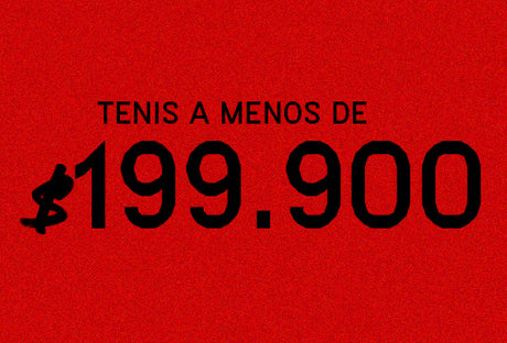 Tenis a Menos de $199.900