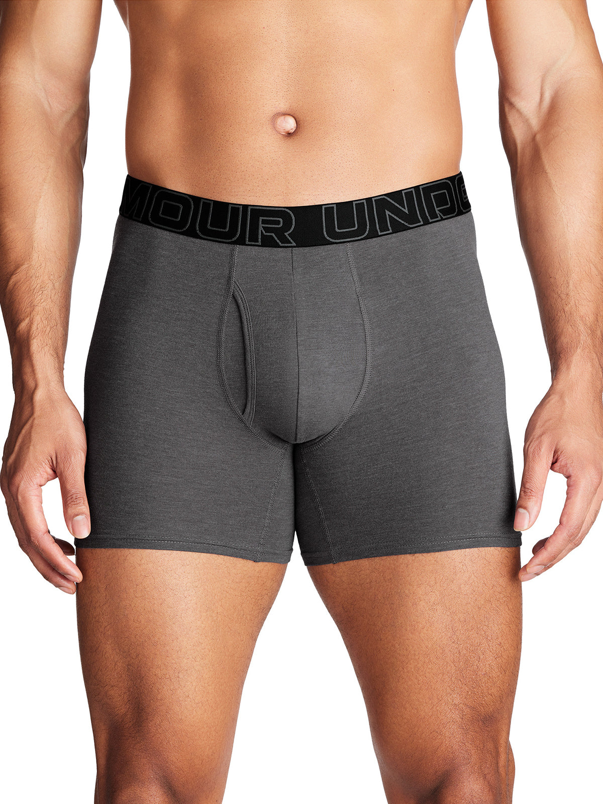 Boxer Training Hombre Color Gris-2