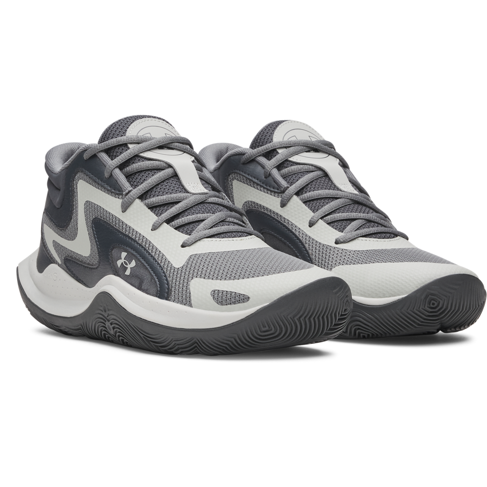 Tenis Basketball Unisex Color Gris