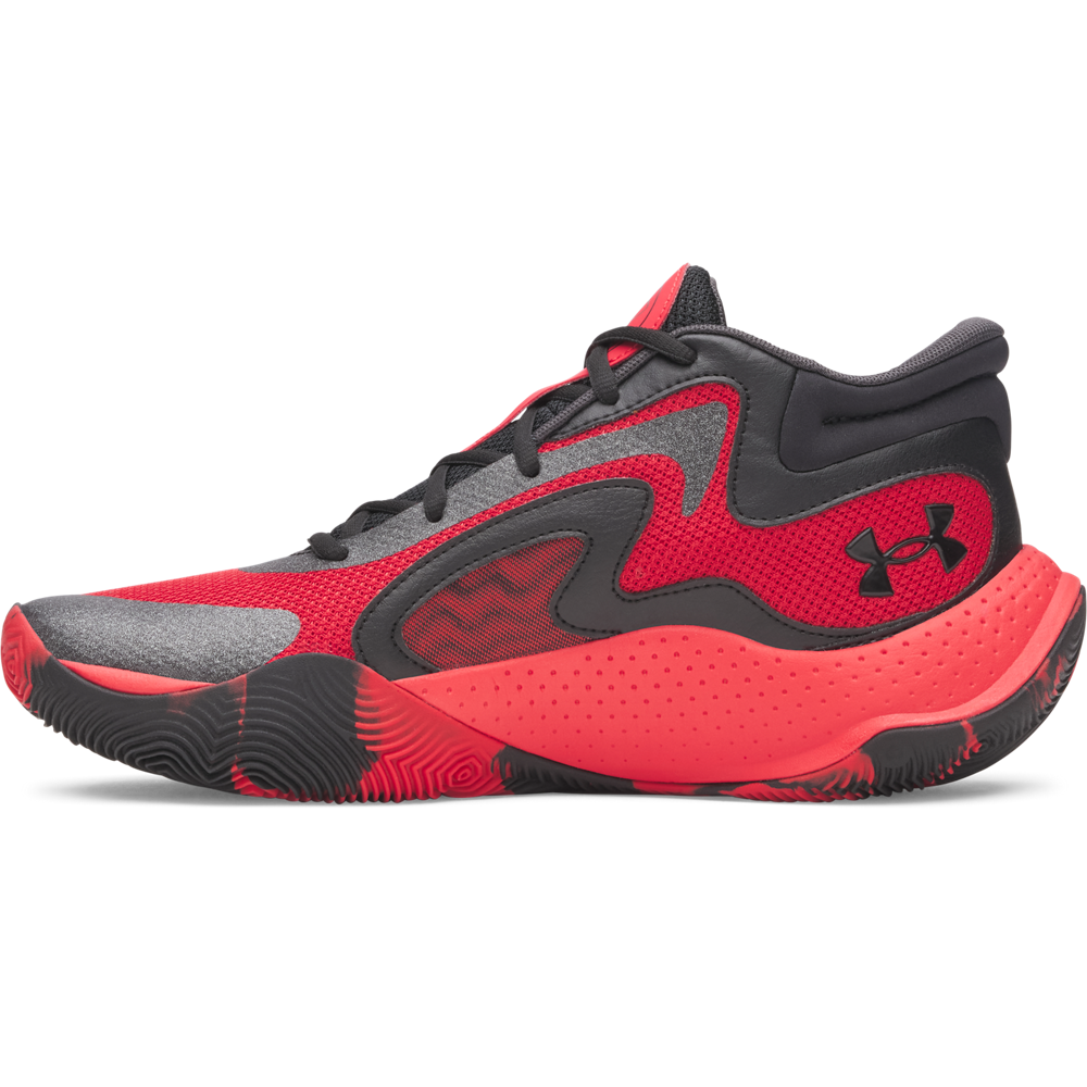 Tenis Basketball Unisex Color Rojo