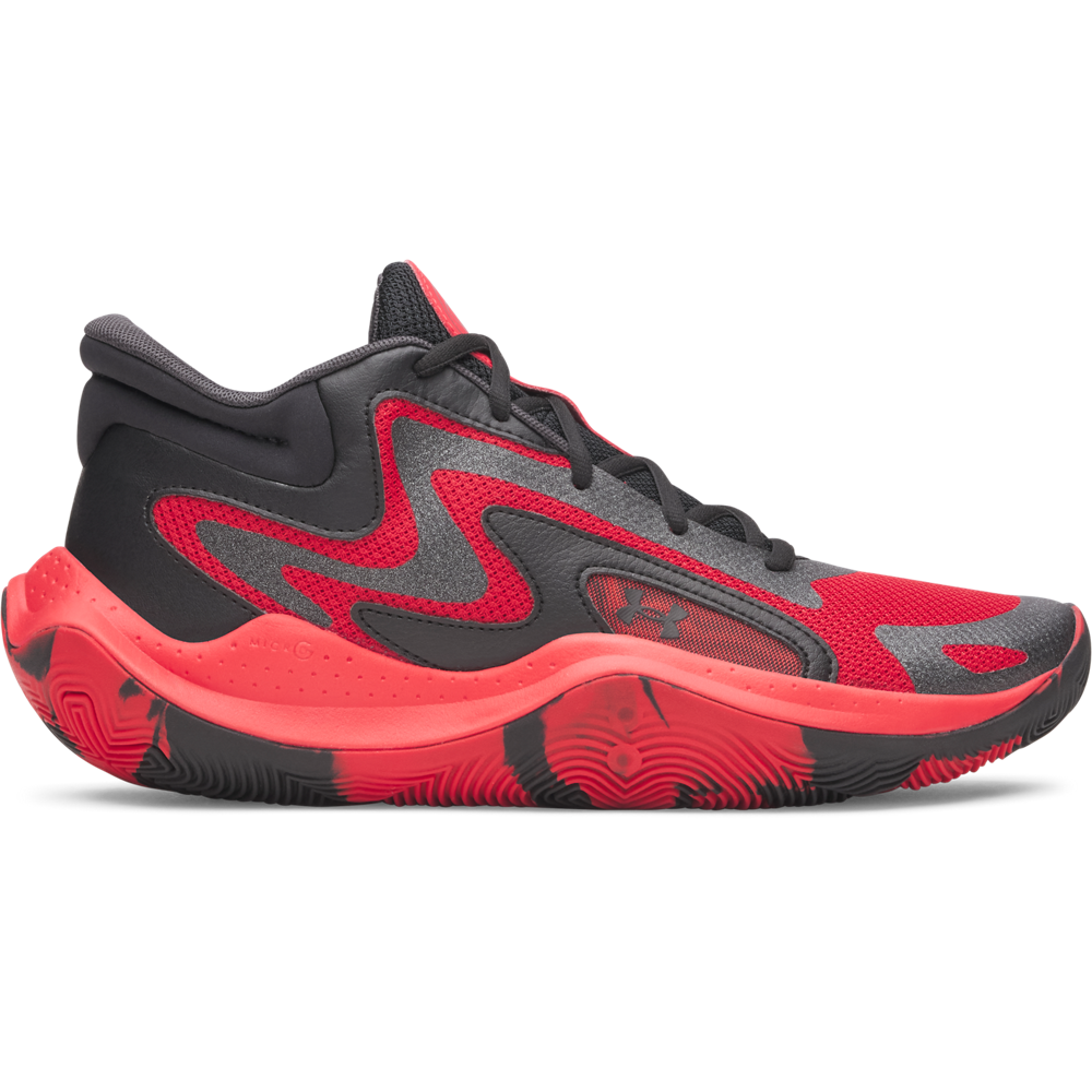 Tenis Basketball Unisex Color Rojo