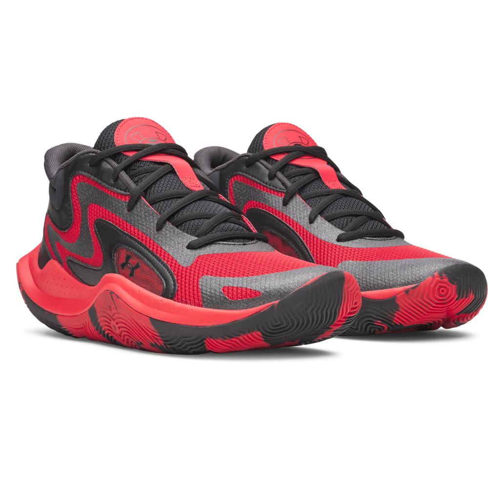 Tenis Basketball Unisex Color Rojo
