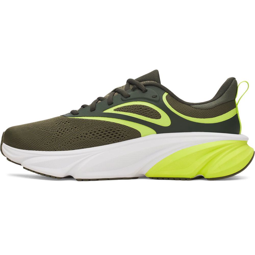 Tenis Running Hombre Color Verde