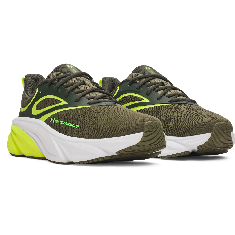 Tenis Running Hombre Color Verde