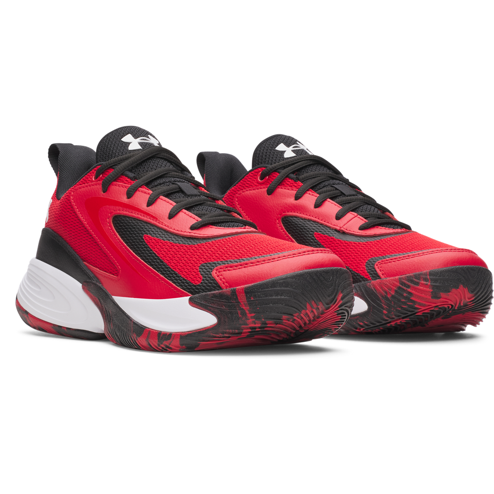 Tenis Basketball Unisex Color Rojo